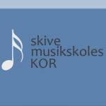 Logo med node og tekst for Skive Musikskoles Kor. Foto: Skive Musikskoles Kor